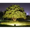Projecteur led 50W noir extra plat ip65 4750 lumens etanche exterieur rocaille jardin