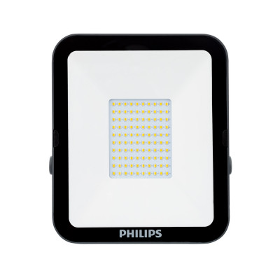 Projecteur à Led 50w philips etanche ip65-ik07-exterieur noir-blanc neutre 4000k-5250 lumens