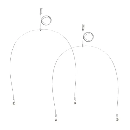 Kit suspension en u pour dalle led xiled