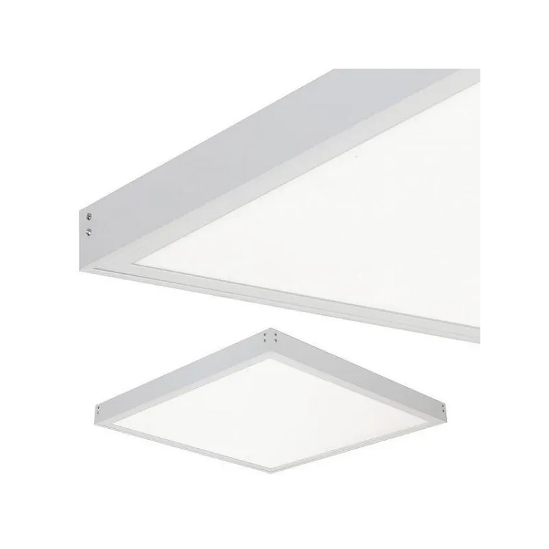 dalle led 40w panneaux lumineux 60X60cm cadre aluminium-3000k-4000k-6000k-8000k