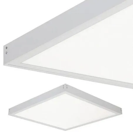 dalle led 40w panneaux lumineux 60X60cm cadre aluminium-3000k-4000k-6000k-8000k