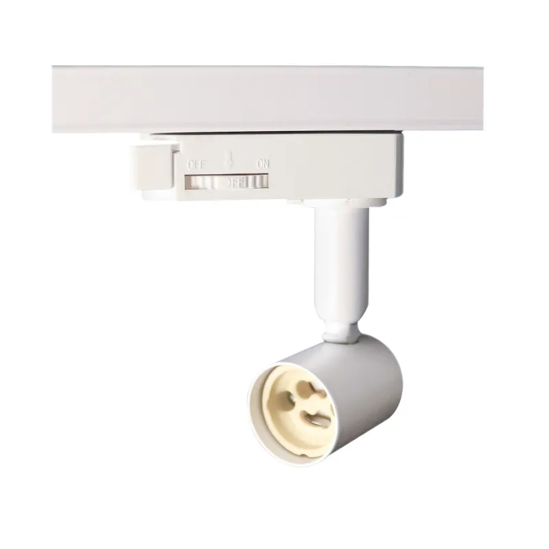 support-pour-ampoule-culot-gu10-tete-blanche-orientable-sur-rail-3-allumages-boutiques-commerces