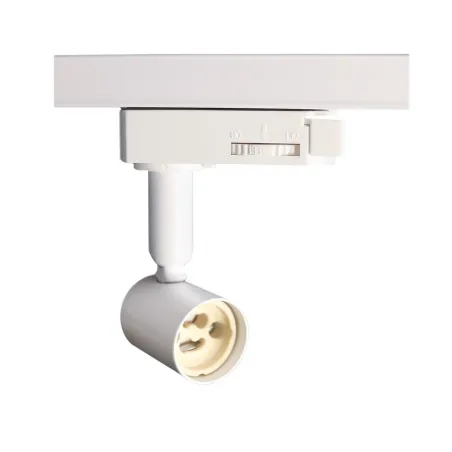 support-pour-ampoule-culot-gu10-tete-blanche-orientable-sur-rail-3-allumages-boutiques-commerces