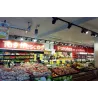 xiled-projecteur led 30w noir-36°-cri 80-2400lm-3000k-4000k-6000k-sur rail 1 allumages aluminium monophasé boutiques commerces