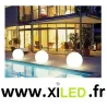 boule led 40cm rechargeable extérieur multi couleurs rgbw