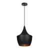 SUSPENSION noire 44cm culot e27