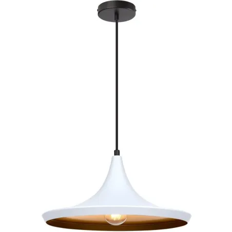 suspension-moderne-blanche-lustre-plafonnier-culot-ampoule-e27