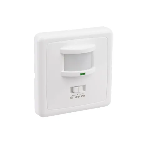interrupteur detecteur infra-rouge de presence encastrable mur pir 9m