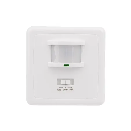 interrupteur detecteur infra-rouge de presence encastrable mur pir 9m