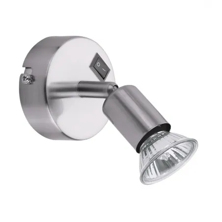 spot patere avec interrupteur gu10 inox 220v