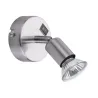spot patere avec interrupteur gu10 inox 220v