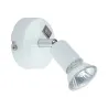 spot patere avec interrupteur gu10 blanche 220v