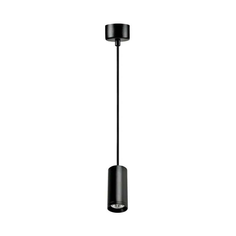 suspension-noire-spot-gu10-led
