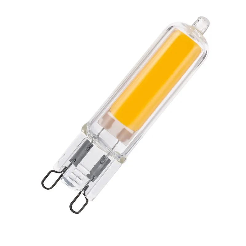ampoule led g9-460 lumens-4w-effet halogene verre 3000k-4000k-6000k