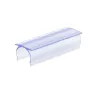 accessoire de fixation clip profil pvc pour ruban led neon flexible monochrome 360