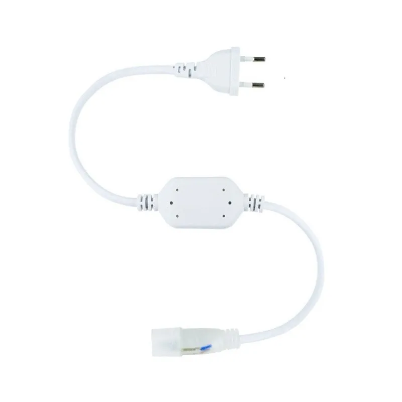 alimentation contrôleur ruban monochrome 360 neon led flexible 220v ac-50m