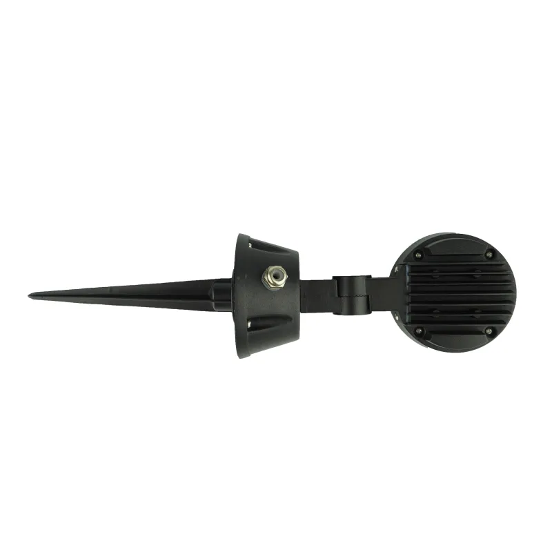 spot projecteur piquet led  ip54 jardin-230v-42cm orientable-120°-3000k