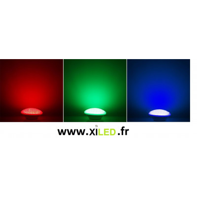 Ampoule piscine couleurs multi led par56 rgb radio rf-couleurs