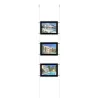 kit affichage led pour photo agence immobiliere vitrine enseigne feuille a4