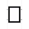 kit affichage led pour photo agence immobiliere vitrine enseigne feuille a3 vertical
