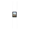kit affichage led pour photo agence immobiliere vitrine enseigne feuille a3 vertical
