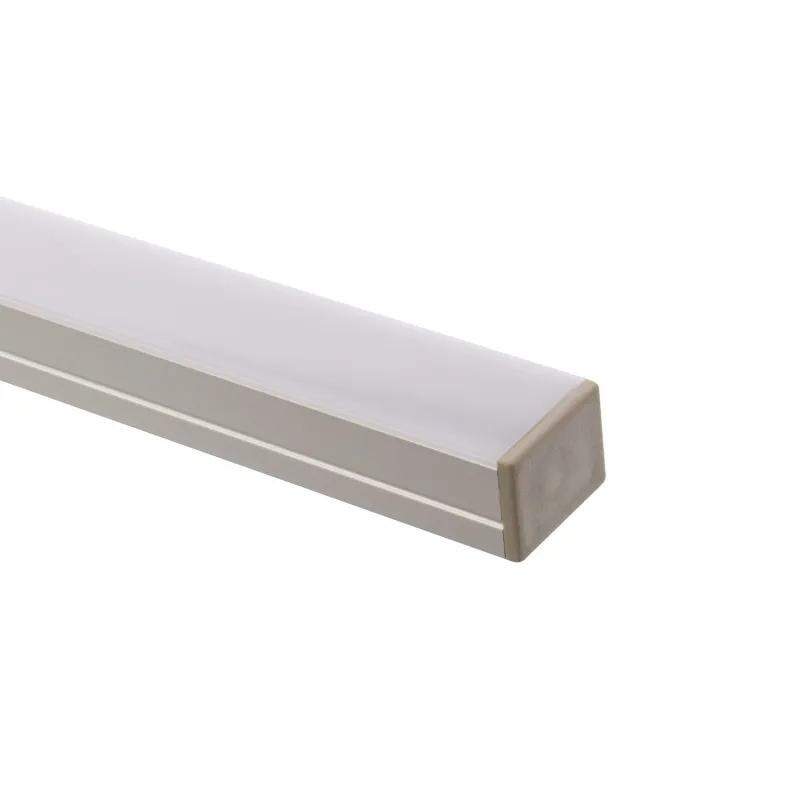 1m profilé aluminium au métre pour ruban led 220v monochrome