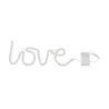 Lampe néon led sur piles forme de love amour rose