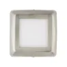 applique-plafonnier-inox-led-carre-6w-installation-en-saillie