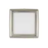 applique-plafonnier-inox-led-carre-12w-installation-en-saillie