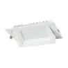 led encastrable 38w orientable rectangulaire blanc type halogene iodure 230x130mm-5000 lumens
