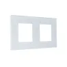 plaque-verre-double-postes-noir-ou-blanc