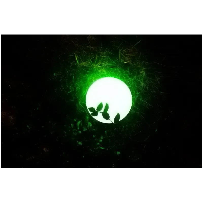 boule lumineuse 25cm solaire extérieur jardin sphère 250mm