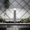 borne balise potelet solaire 30cm detecteur de mouvement 6m-led 0.5w-75 lumens 3000k-4000k-6000k
