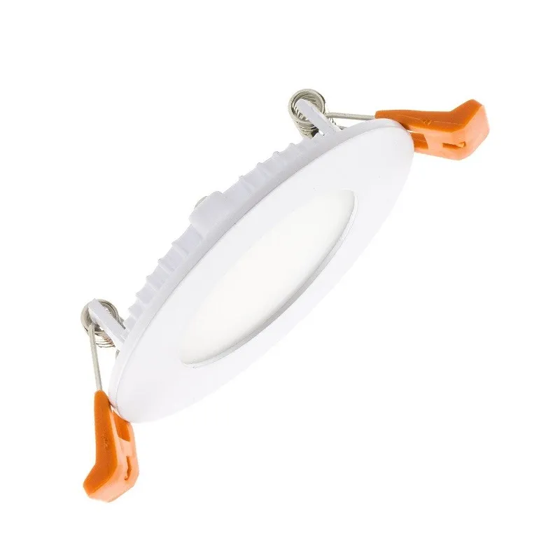 Spot Encastrable 3w led-230 lumens rond extra plat blanc cuisine sdb meuble niche