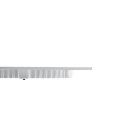 Spot Encastrable 6w led variable-500 lumens carré couleur blanc aluminium