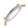 Spot Encastrable led gris rond inox brossé 6w extra plat