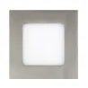 dalle encastranle carré gris 6w led-3000k 