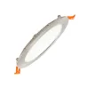 Spot Encastrable led rond inox brossé 12w-900lm extra plat 170mm