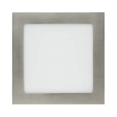 extra plat downlight dalle encastrable carré inox gris 15w-1200 lumens