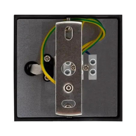 plafonnier bloc aluminium rectangulaire montage saillie ampoule gu10 220v
