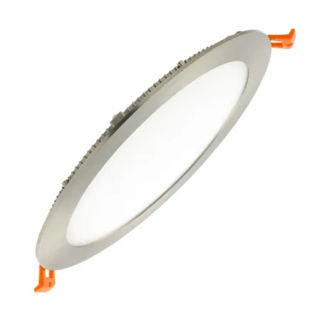 Spot Encastrable led rond inox brossé 15w-1200lm extra plat