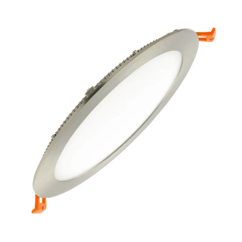 Spot Encastrable led rond inox brossé 100w-1260 lumens extra plat