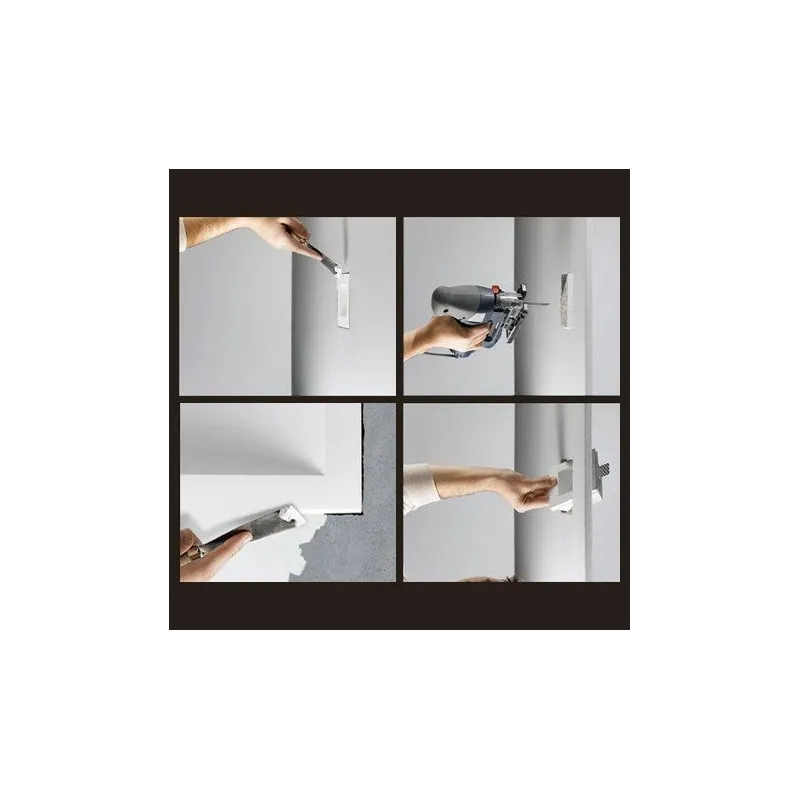 encastré mural spot balisage blanc 220v-1w led escalier mur encastrable blanc