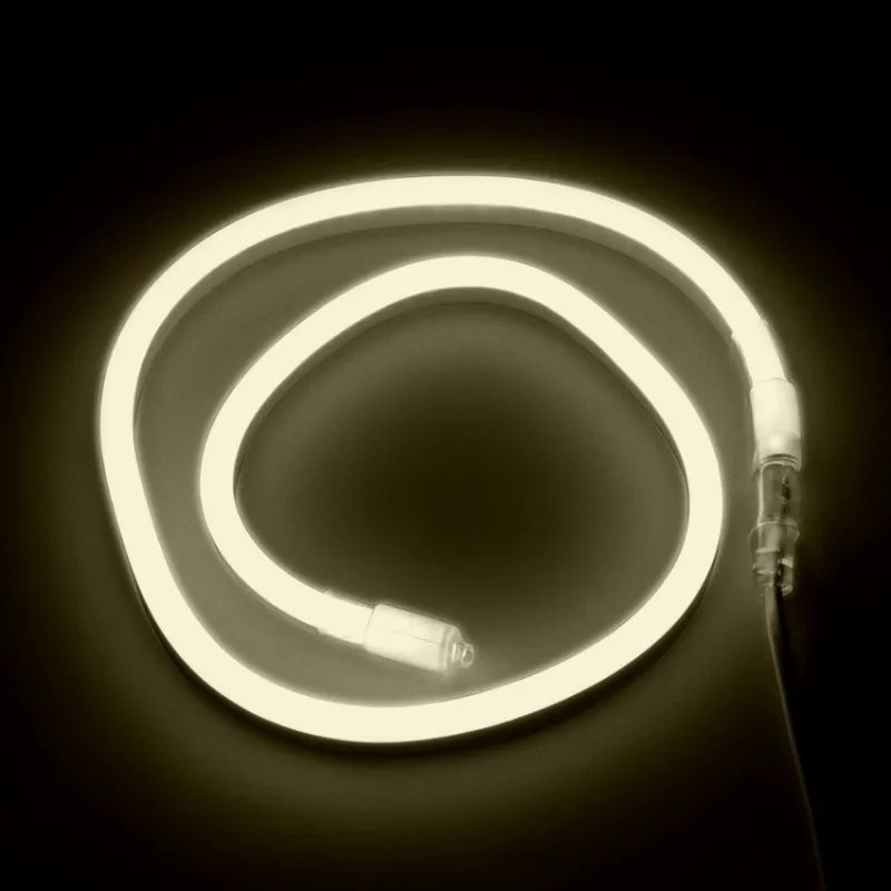 rouleau de 50m bobine neon flexible led 120-24v-jaune-vert-bleu-rouge-rose