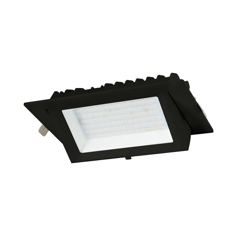 downlight-20w-led-escamotable-rectangulaire-noir-encastrable-2600-lumens