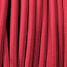 câble cordon tissu corde textile corail au mètre