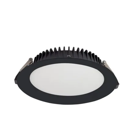 downlight led encastrable rond noir 24w-2520 lumens-4000k-237 mm