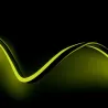 rouleau de 50m bobine neon flexible led 180-220v-jaune