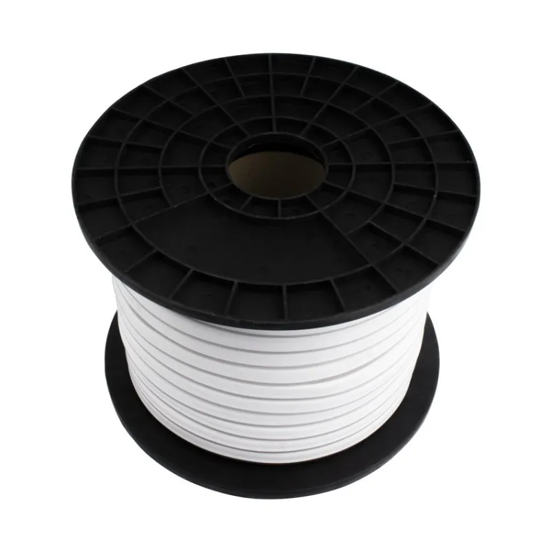 rouleau de 50m bobine neon flexible led 180-220v-bleu
