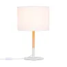 lampe-sur-pied-table-aluminium-blanc-abat-jour-blanc-culot-e27